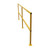  Vestil SQ-108 Safety Square Handrail 108"L Yellow 