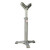  Vestil STAND-G-V-HP 33-43"H Range V Roller Stand 