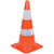  Vestil TC-28-HD-2R 27.5"H HD Traffic Cone w/Reflect 