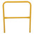  Vestil VDKR-3 Steel Safety Railing 3'L Yellow 