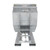  Vestil D-100-HD-GAL HD Hopper 1 CbYd Galvanized 