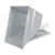  Vestil D-100-HD-GAL HD Hopper 1 CbYd Galvanized 