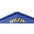  Vestil D-200-MD MD Hopper 2 CbYd Blue 