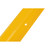  Vestil FSC-14-48-YL Steel Floor Safety Curb .25" Yellow 