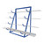 Vestil HSR-4860 48" Horizontal Storage Rack BL 