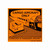 InstroTek Cargo Aircraft Only Label for Nuclear Gauge Case, orange caution sign indicating cargo aircraft restriction, with illustration of cargo boxes and a passenger airplane, prohibiting its placement in passenger aircraft.