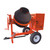 Crown Construction Equipment Crown 609871, Concrete Mixer w/1.5 HP Baldor, 9 cu ft, Poly Drum, Towable 