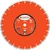 Diamond Products Diamond DM87H HD Orange Segmented Masonry Blade, 24in x 0.140 x 1in, For Asphalt 
