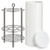 Humboldt Mfg. Mortar Bar Container for Prism Testing, Round, stainless steel and ceramic components used for precise prism testing in laboratory settings.