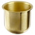Humboldt Mfg. Flash Cup for Cleveland Flash Tester, gold-colored metal test cup for crack detection.
