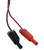 M.C. Miller M. C. Miller TER044 Red Shrouded Stack Up Banana Plug (Solderless)  