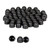 Vestil Black Plastic Bolt Caps Pack Of 3/8 In 