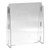 Vestil CG1-PA-CA-04, Cashier Guard 23X28 - 1/4" Polycarbonate Solid Pan 