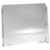 Vestil Cashier Guard 31X28 - 1/8" Polycarbonate 15X5 Slot-Blank 