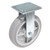 Vestil 8X2 Kingpinless Thermoplastic Rubber Rigid 