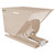Vestil Self-Dump Hopper Hd 1 Cu Yd 6K Sandy Biege