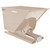 Vestil Self-Dump Hopper Ld 1 Cu Yd 2K S Beige