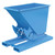 Vestil Hopper W/O Bump&Dump Md .25 Cu Yd 4K Sky Blue