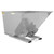 Vestil Self-Dump Hopper Hd 2.5 Cu Yd 6K Silver Lining