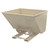 Vestil Hopper W/O Bump & Dump Ld 2.5 Cuyd 2K Beige