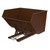 Vestil Self-Dump Hd 5Cuyd 6K Earth Brown