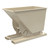 Vestil Hopper W/O Bump & Dump Ld .75 Cuyd 2K Beige