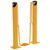 Vestil Dock Chain Barrier Bollard 4.5 Diam 