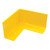 Vestil Steel Floor Curb 90 Degree .375" Yellow 