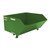 Vestil Low Profile Hopper Hd 1 Cubic Yard-Green