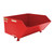 Vestil Low Profile Hopper Hd 1 Cubic Yard-Red 