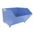 Vestil Low Profile Hopper Hd 1.5 Cubic Yard-Sky Blue