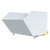 Vestil Stl Md Bump/Dump Hopper 1.5  4,000  White