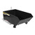 Vestil Low Profile Hopper Hd .25 Cubic Yard-Hi Gloss Blk