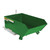 Vestil Low Profile Hopper Md .25 Cubic Yard-Green