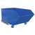 Vestil Low Profile Hopper Md .33 Cubic Yard-Blue 
