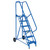 Vestil Roll-A-Fold Lad 58 Deg Perforated 6 Step 