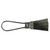 Gilson Company Wire Loop Brush, metal wire loop handle with black bristle wire cleaning brush head.