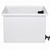 Gilson Company Specific Gravity Water Tank, 30 Gallon, white water tank with black and red fittings for laboratory use.