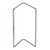 Gilson Company Small Density Weighing Cradle, metal weighing cradle with a simple, rectangular design for laboratory measurements.