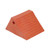 Vestil Plastic Dual Slope Wheel Chock Orange 