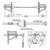 Dayton Superior Dayton A3 Snap Tie, 11 x 4-3/4in, with 1 x 1in Plastic Cone (100/Ct) 