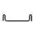  Dayton Superior A45 Base Tie, 9in Wall Size (100/Case) 