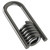 Dayton Superior Dayton B16 Coil Loop Insert, 1/2in x 3in, Electro Galvanized (250/Ct) 