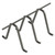 Dayton Superior CHC Continuous Rebar Chair Support, 5-1/2in x 100ft, Plastic Dipped 