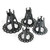 Dayton Superior Dayton Plastic On-Grade Chair, 2in and 2-1/2in (Case of 300) 