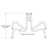 Dayton Superior Dayton HD Brace Anchor, 3/4in Insert, 8-1/2in Slab, 0.262in Wire (50/Cs) 