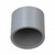 Paragon 1-1/2in Dowel Bar Cap (Carton of 500), gray cylindrical plastic cap shown close-up with its open end facing forward on a white background.