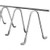 Dayton Superior Continuous Rebar Chair Support, 5-1/2in x 5ft, Plastic Tipped 