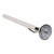 Thermco Dial Thermometer, 1in, 5in Stem, Pocket, Bi-Metal, -40/120F x 2.0F 