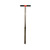 AMS 1-1/4in x 33in Plated Thick Wall Open End Soil Probe, 5/8in Thread 